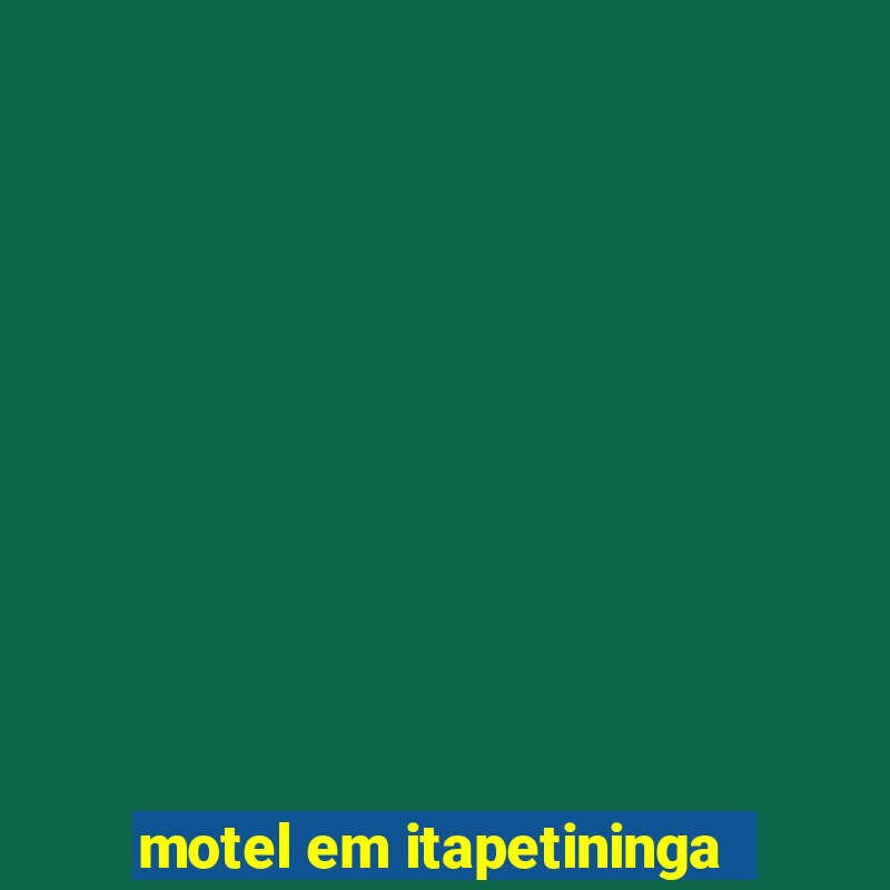 motel em itapetininga